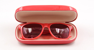 I6129 Women Metal sunglasses case 