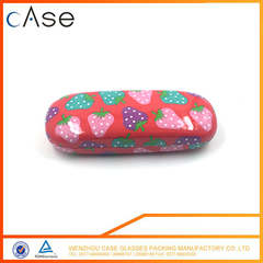 CHINA cute hard kid carrying box for eyeglasses case with strawberry