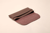 4 types of eyeglass case soft bag, leather material, LOGO and customizable