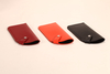 3 styles of buckle glasses leather case, small crafts work is very delicate