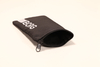 A zippered eyewear bag made of polyester fabric that can hold all kinds of small objects