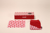 Carton set, including glasses cloth, glasses cloth bag