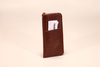 The two types are eyeglasses leather case, leather material, fine line, and a small sandwich on the back can be put into the eyeglasses cloth