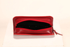 4 styles of zipper glasses bag, leather material, novel style, wide variety