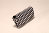 Three types of glasses case soft bag, is black and white rectangular irregular pattern,
