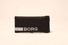 A zippered eyewear bag made of polyester fabric that can hold all kinds of small objects