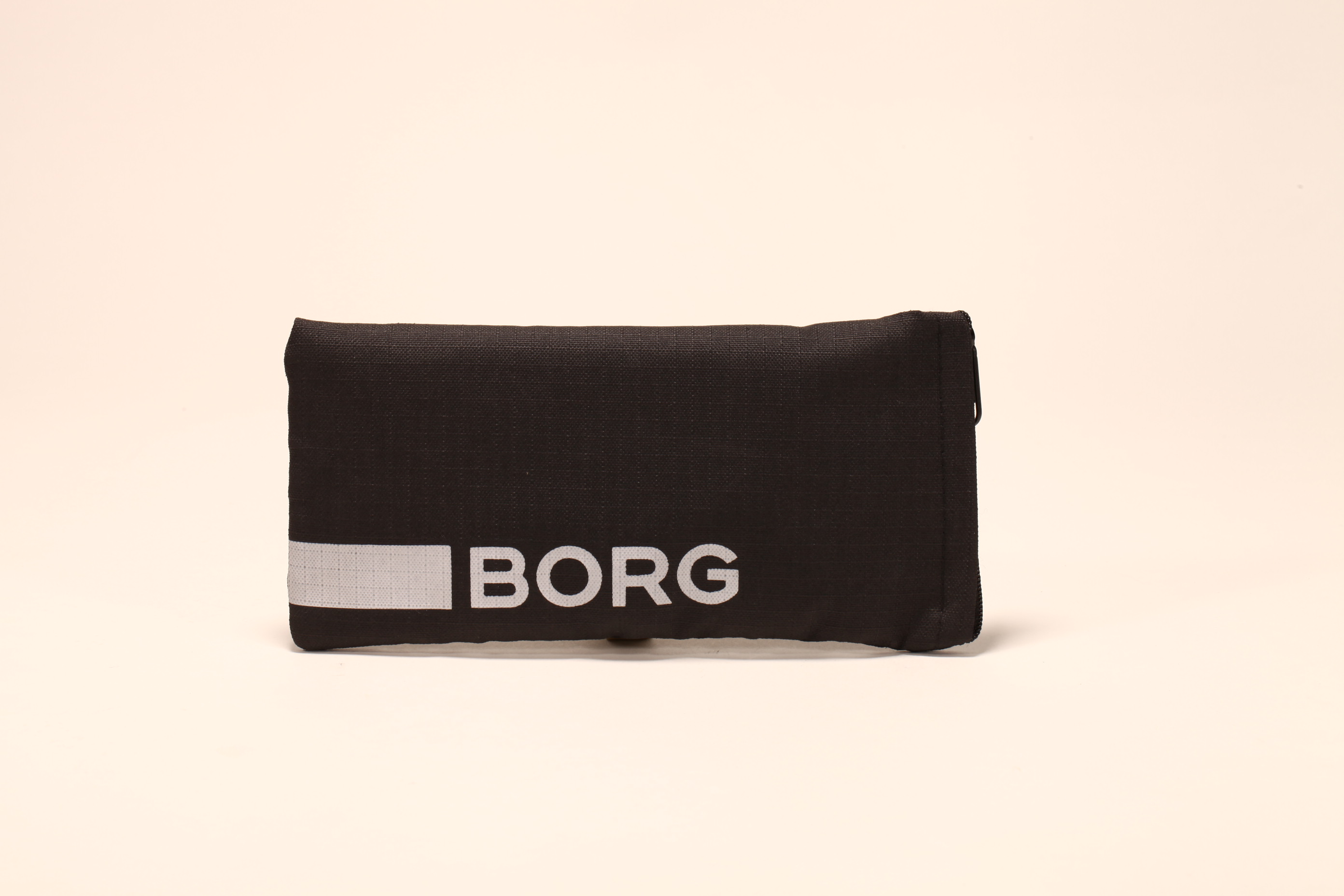 A zippered eyewear bag made of polyester fabric that can hold all kinds of small objects