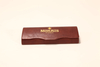 A brown wood grain glasses handmade box, fine workmanship