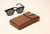 4 types of hand-held eyewear bags, fine workmanship, fine texture, LOGO and pendant clearly visible