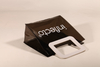 Four styles of tote bags, printed with customizable, summer fashion bags