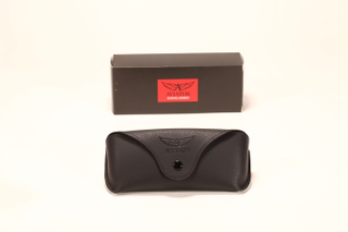 Eyeglass case set, including paper case and eyeglass case soft bag