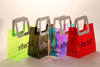 Four styles of tote bags, printed with customizable, summer fashion bags