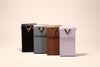4 types of hand-held eyewear bags, fine workmanship, fine texture, LOGO and pendant clearly visible