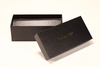 A black glasses box set, paper box and glasses case soft bag, LOGO and color can be customized