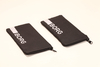 A zippered eyewear bag made of polyester fabric that can hold all kinds of small objects