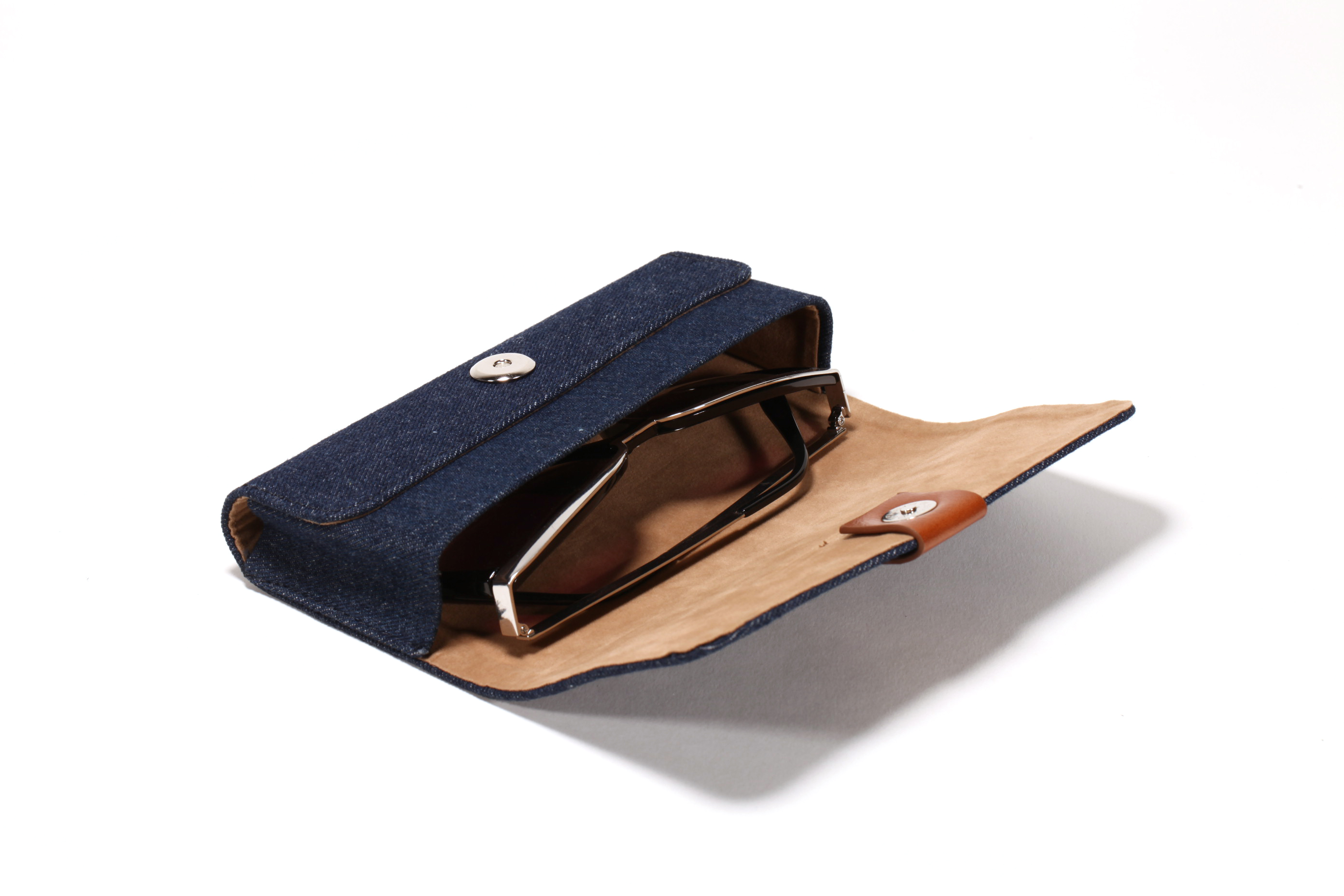 Canvas glasses case soft bag, available in two sizes,