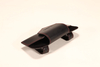 A black hollow leather glass case soft bag, the car line is accurate,