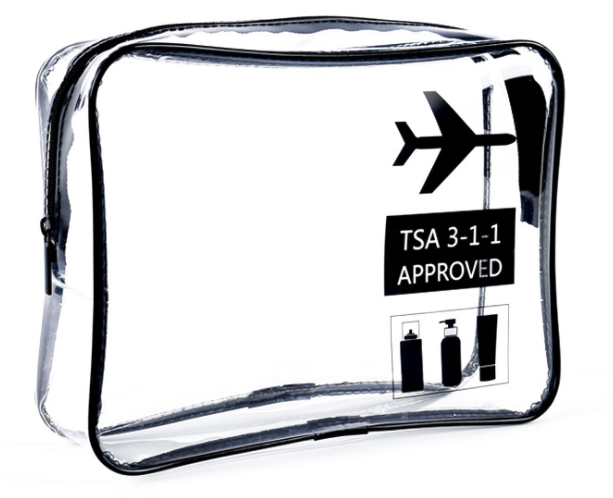 Cross-border dedicated transparent tpu bag Multi-function travel storage bag Environmentally friendly waterproof large-capacity wash bag