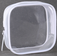 Environmental eva cosmetic bag Transparent Waterproof cosmetic storage bag set Finishing simple cosmetic bag Plastic