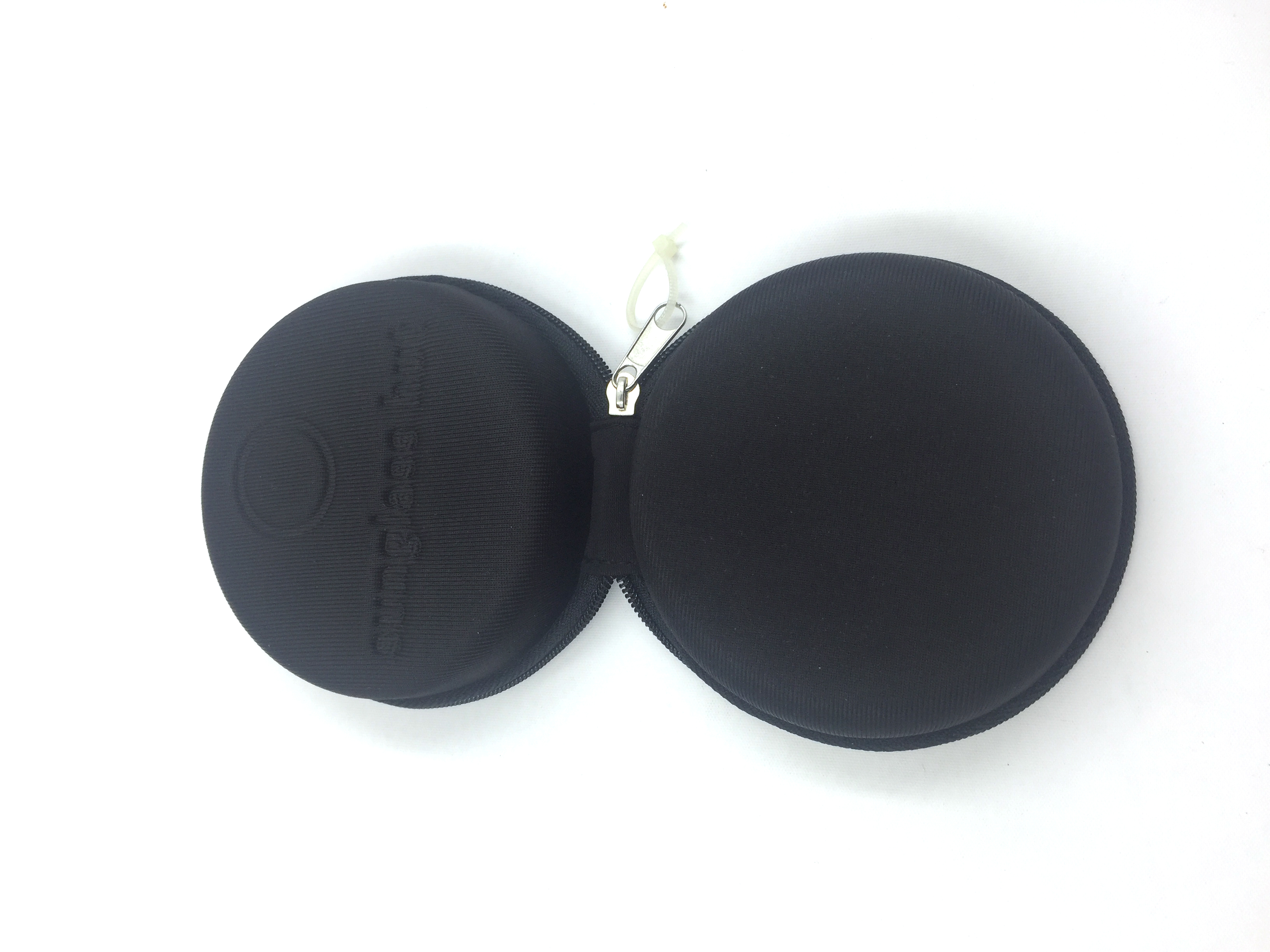 New round EVA earphones Hard shell case