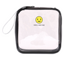 Multifunctional transparent cosmetic bag Square pvc bag zipper Three-dimensional anti-watercolor printing plastic tote bag