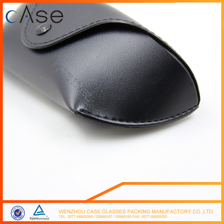 Mini fold soft leather eva sunglasses cases OEM