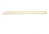 Gold glasses chain, aluminum