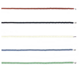 Mask lanyard in 5 colors, made of acrylic
