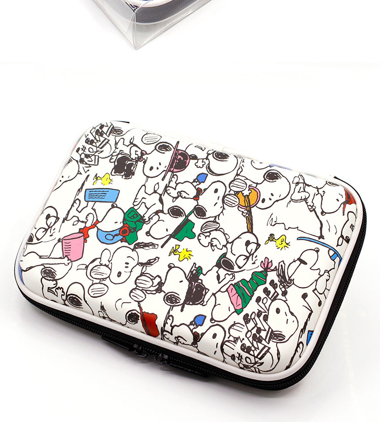 Snoopy Pen bag EVA Anime Stationery pencil bag cute cartoon large capacity primary and secondary school students pencil case