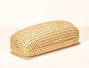 Customized metal eyeglass cases with paper woven surface eco-friendly, recyclable and sustainable