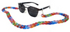 1 colored acrylic glasses lanyard