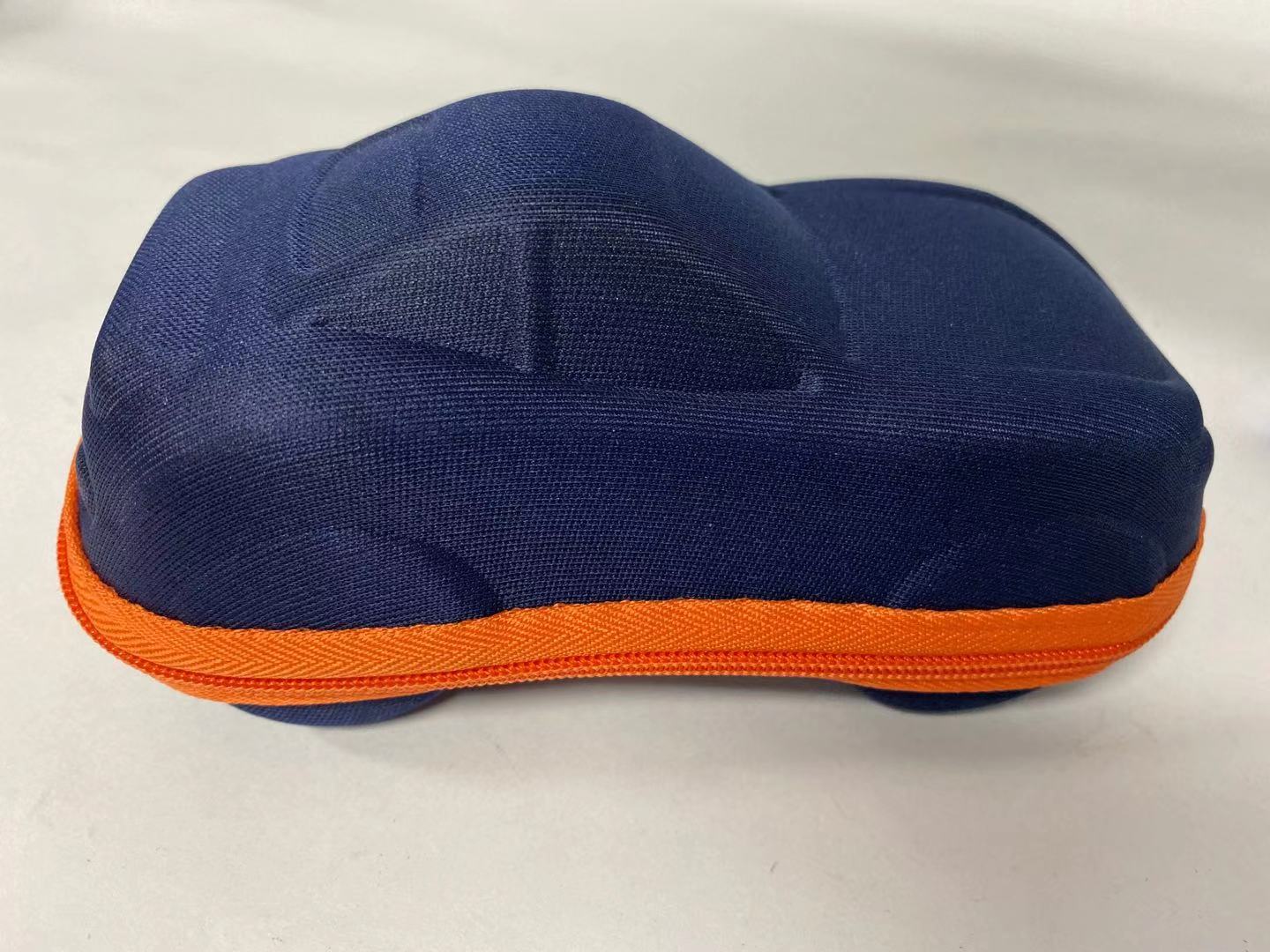 Sunglasses Case Kids Cartoon Car Shaped Spectacle Zipper Hard Eyeglass Case Box, Colors may vary