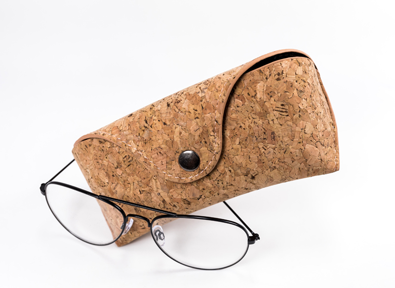 2021 Glasses Box Sunglasses Brown Wood Grain Glasses Case, Like A Small Leather Bag