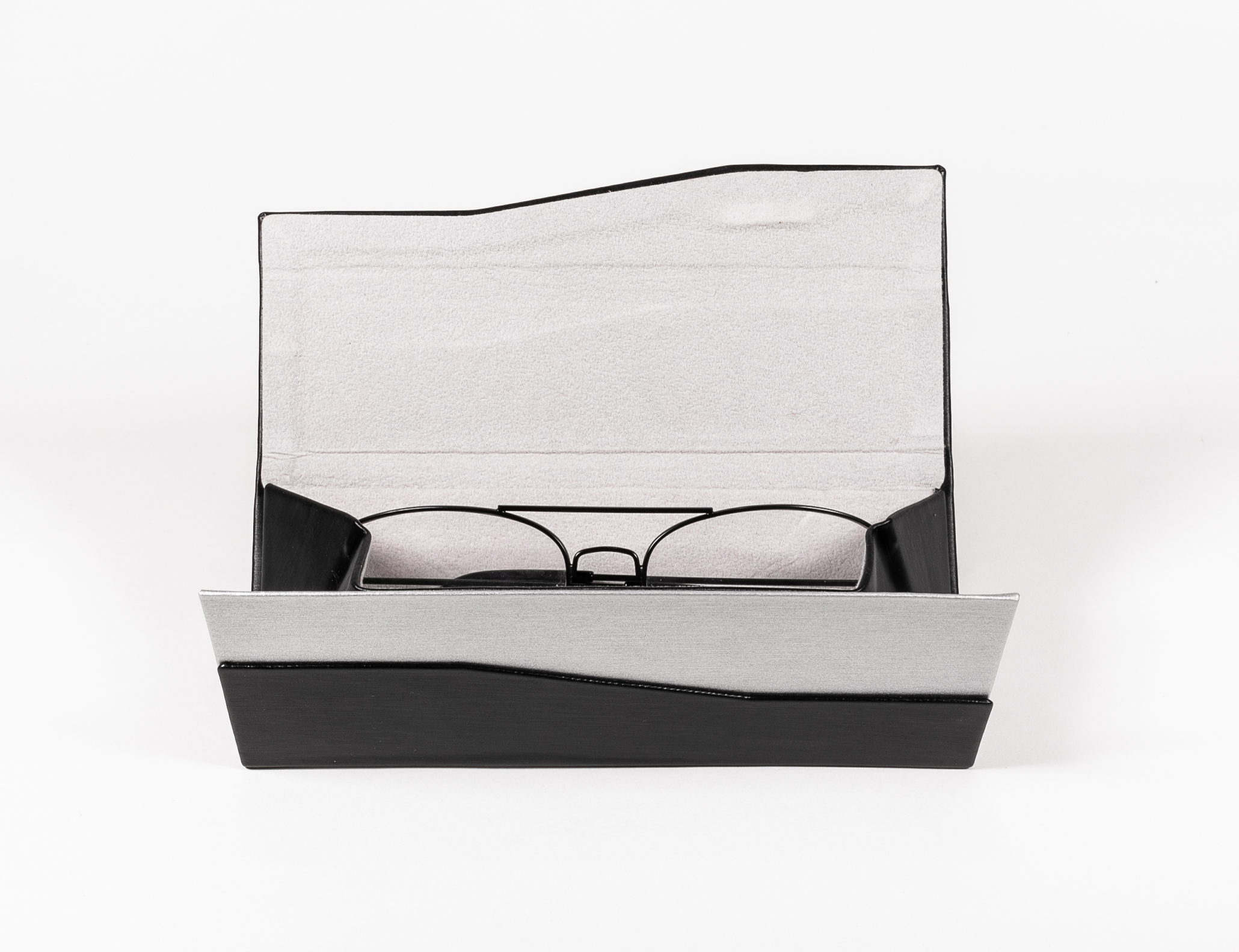 2021 Sunglasses, Black, Detachable, Hand-made Glasses Case with Triangular Appearance