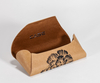 Eyeglass Case Hard Shell, Portable Sunglass Case, fashionable Kraft Paper Eyeglass Case, Lightweight