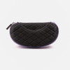 2021 Glasses Case Sunglasses Black Mesh Line Pattern, Zip Type Glasses Case,