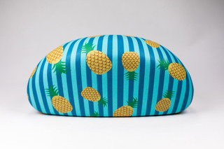 2021 Glasses case with the sun mirroring the shape of a peanut, very cute