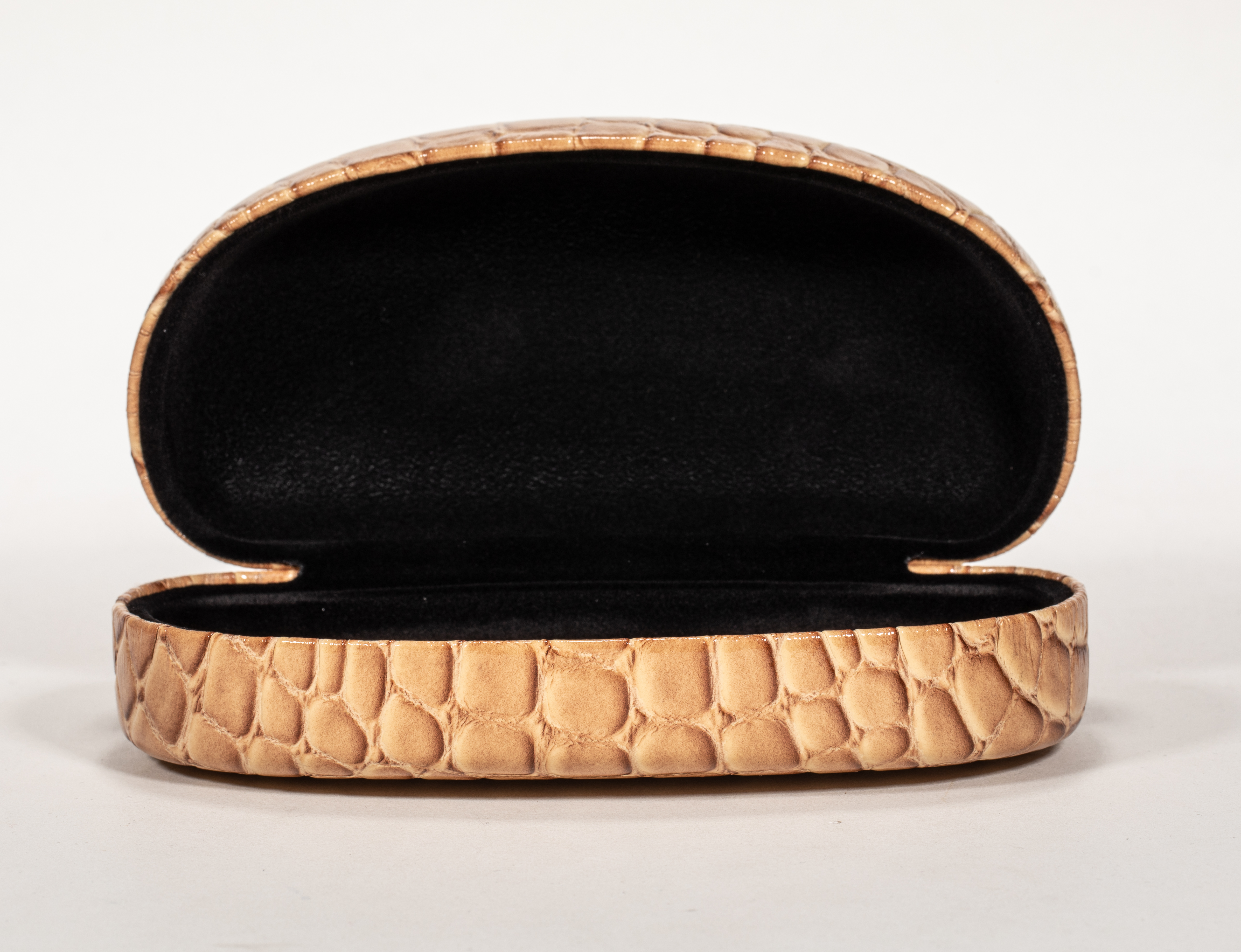 2021 Glasses Case Sunglasses Brown Wood Grain Glasses Case