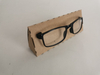Cardboard Gift Boxes For Glasses With Handle Kraft Present Boxes for Birthday, Wedding, Anniversary