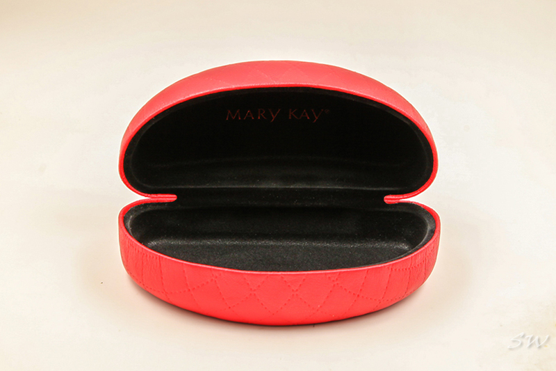 2021 Glasses Case Sunglasses Semicircular Red Glasses Case