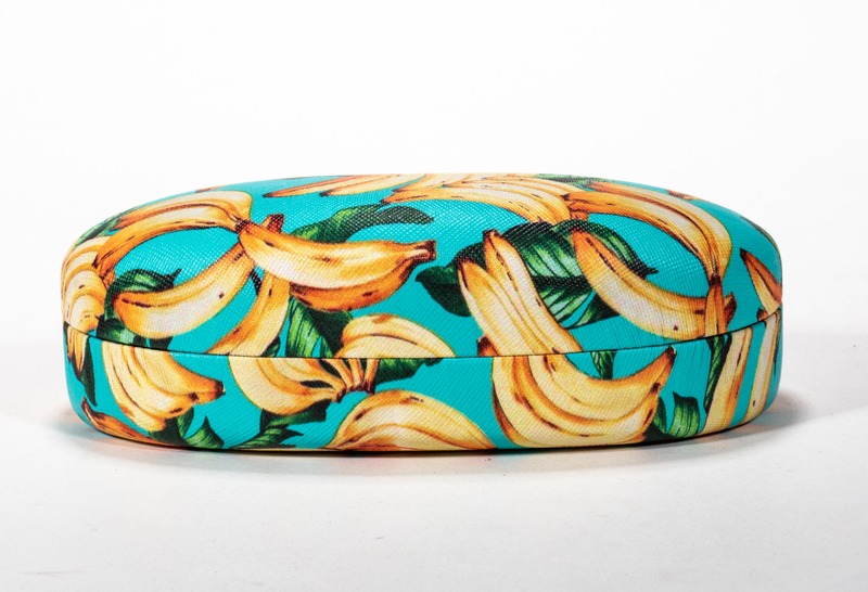 2021 Glasses case A banana print on a sunglasses case