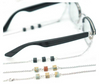 Stainless steel glasses cord chain with small stone decoration