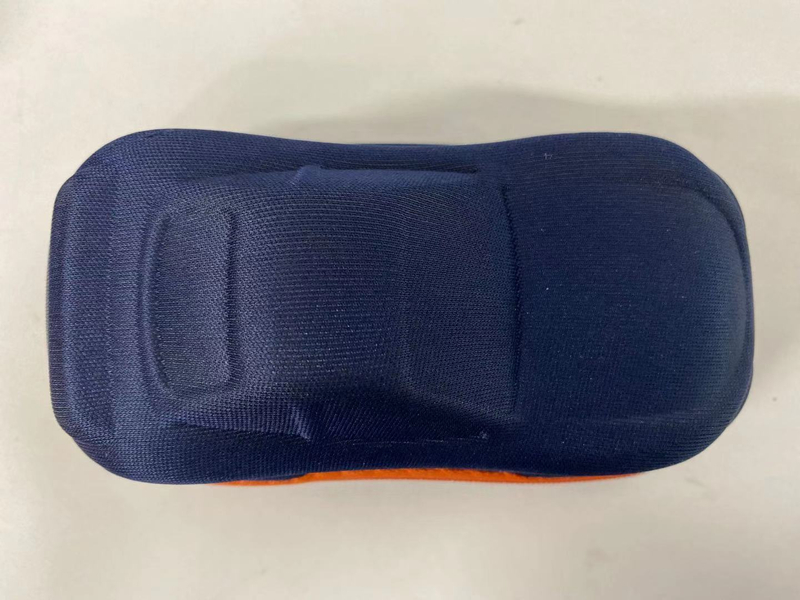 Sunglasses Case Kids Cartoon Car Shaped Spectacle Zipper Hard Eyeglass Case Box, Colors may vary