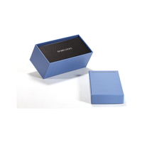 Complete Eyewear Packaging Leather Sunglasses Case with Paper Box; Foldable eyeglass case