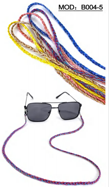 5 colors of glasses lanyard