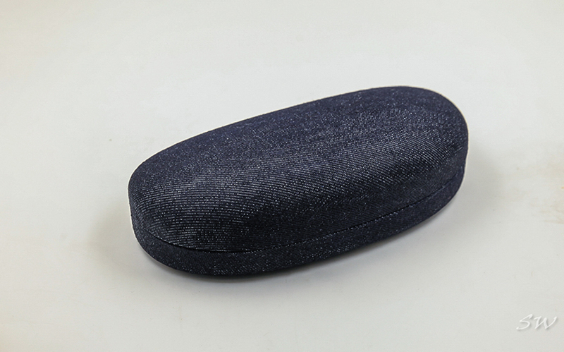 2021 Glasses Case Sunglasses Semicircular Dark Blue Glasses Case