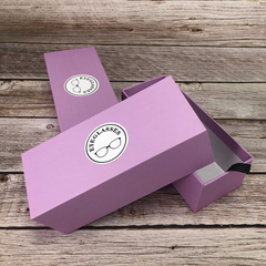 Reading glasses sunglasses paper box custom rectangular glasses drawer box
