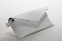 2021 Sunglasses, White, Button-down Glasses Soft Bag