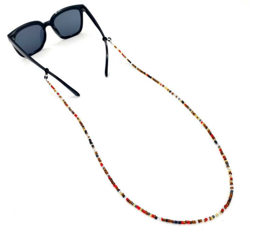 Three styles of glass bead glasses rope, practical