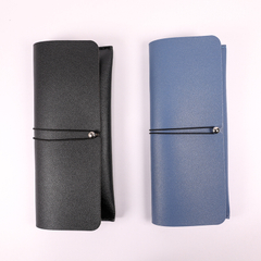 2021 Glasses Case Sunglasses in Two Colors.Glasses Case Tied with String, Shaped Like A Wallet